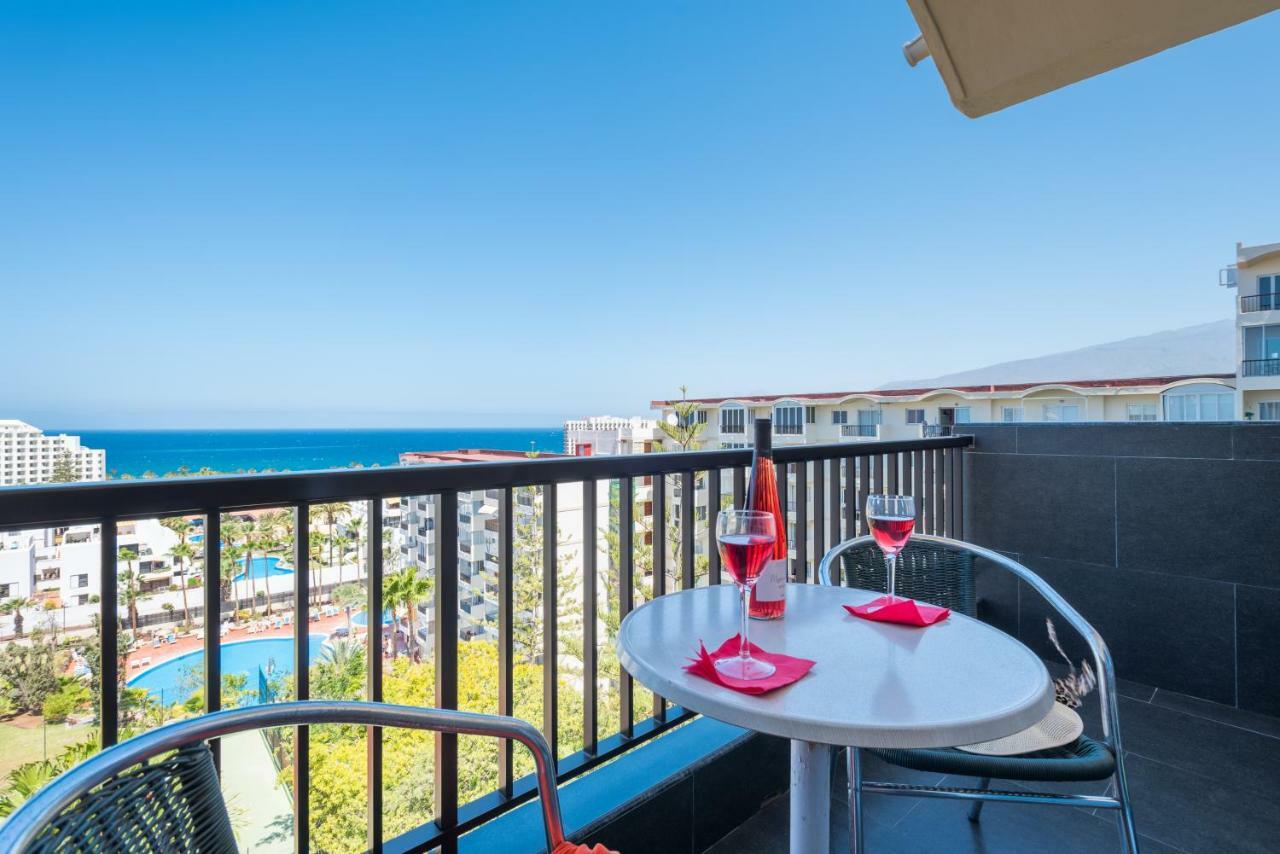 926 Fabulous View Of Lasamericas, Seafront Studio! Playa de las Américas Dış mekan fotoğraf