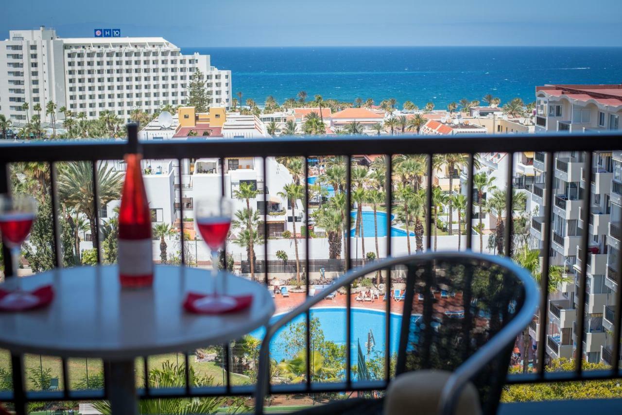 926 Fabulous View Of Lasamericas, Seafront Studio! Playa de las Américas Dış mekan fotoğraf