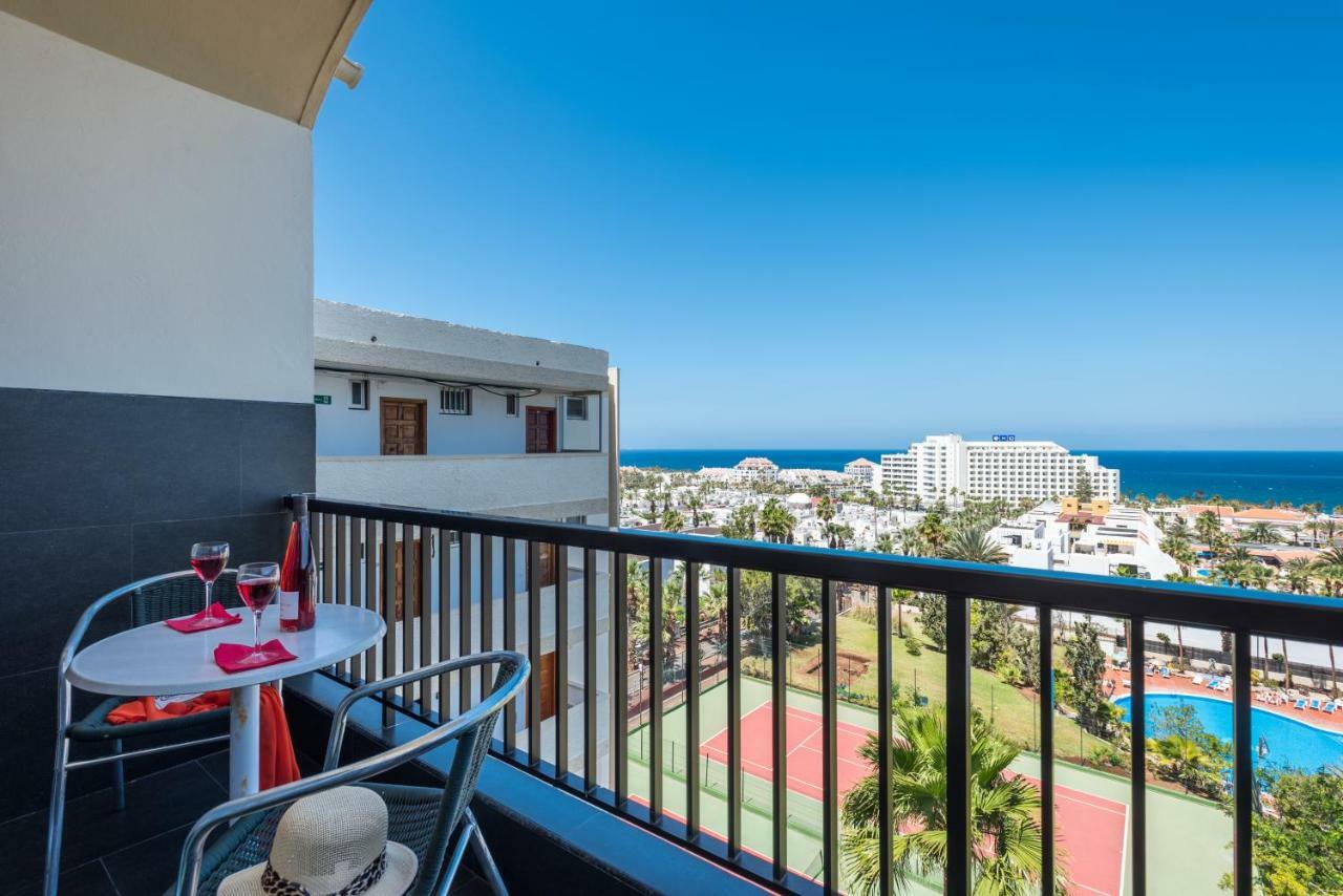 926 Fabulous View Of Lasamericas, Seafront Studio! Playa de las Américas Dış mekan fotoğraf