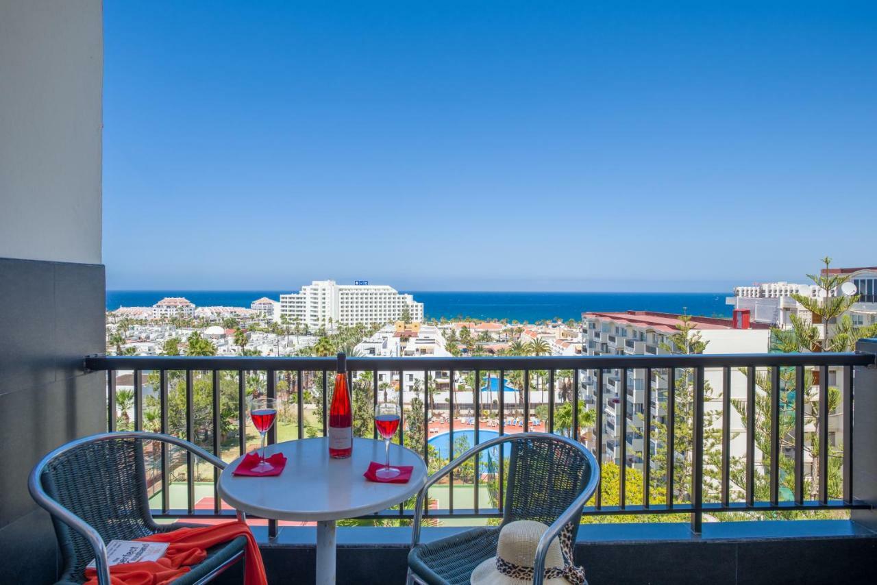 926 Fabulous View Of Lasamericas, Seafront Studio! Playa de las Américas Dış mekan fotoğraf